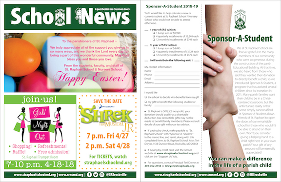 April 1 School News