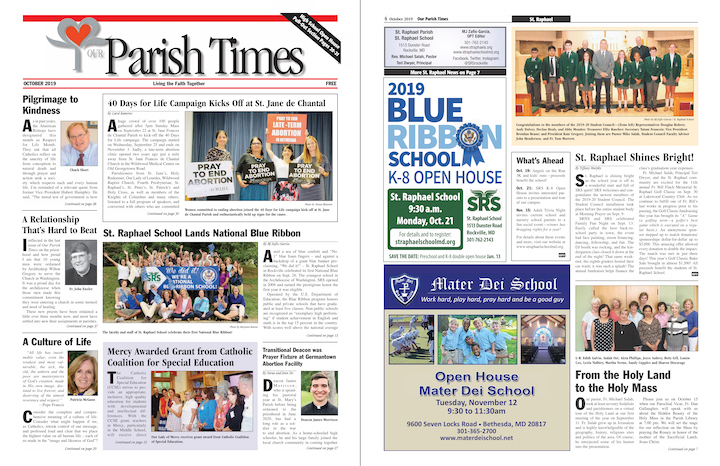 October 2019 Our Parish Times
